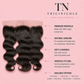 Natural Wavy Frontal 13*6